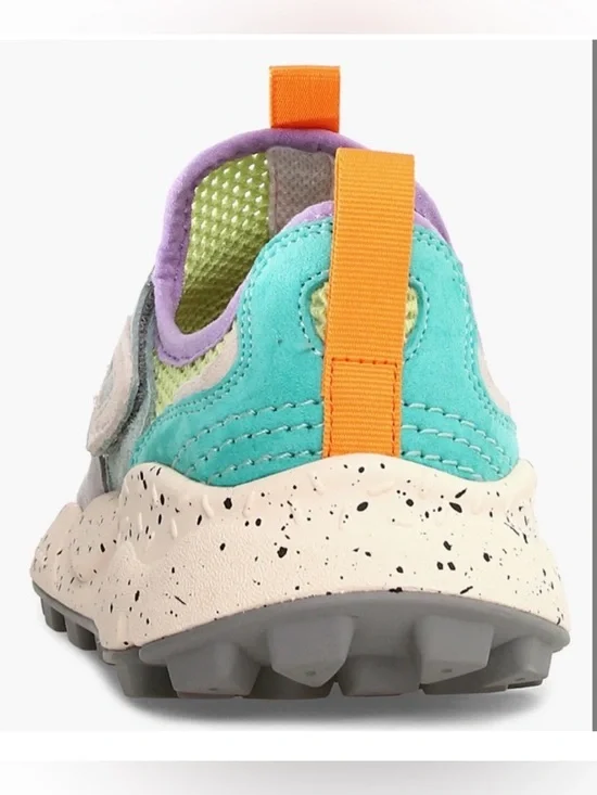 Flower Mountain Pastel Multi-Color Sneakers - Purple, Mint & Orange size 40 - Picture 5 of 16